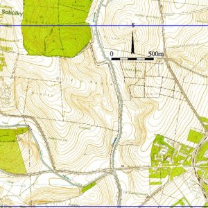 Ždánický les 2018. Mapový list 7-10. 301 - Sobůlky 2 (okr. Hodonín) - trať Turecký kopec - tvrz - středověk, novověk (?).